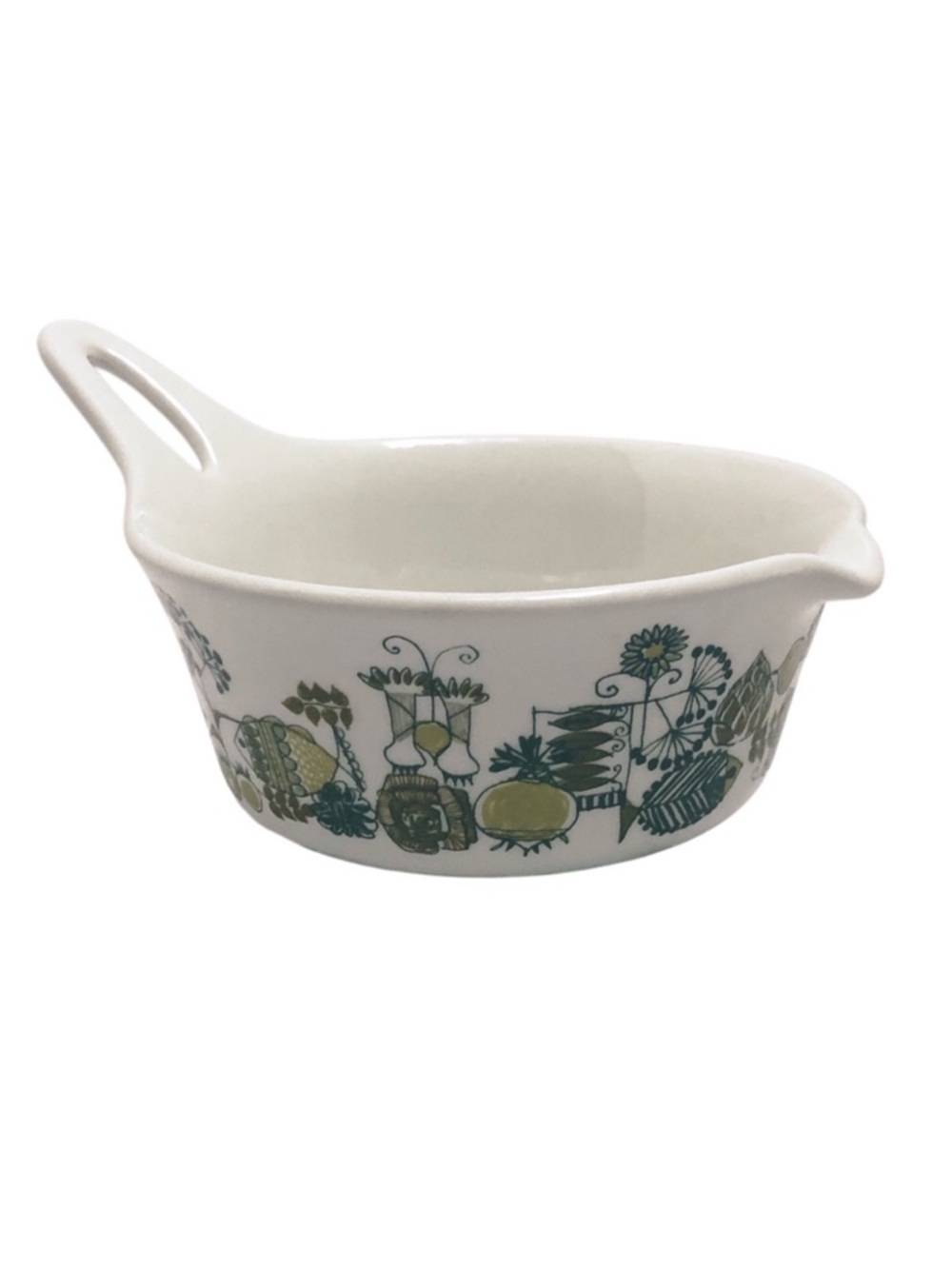 Figgjo Flint | Mid Century Modern Scandinavian Turi Market Sauce Bowl Handle